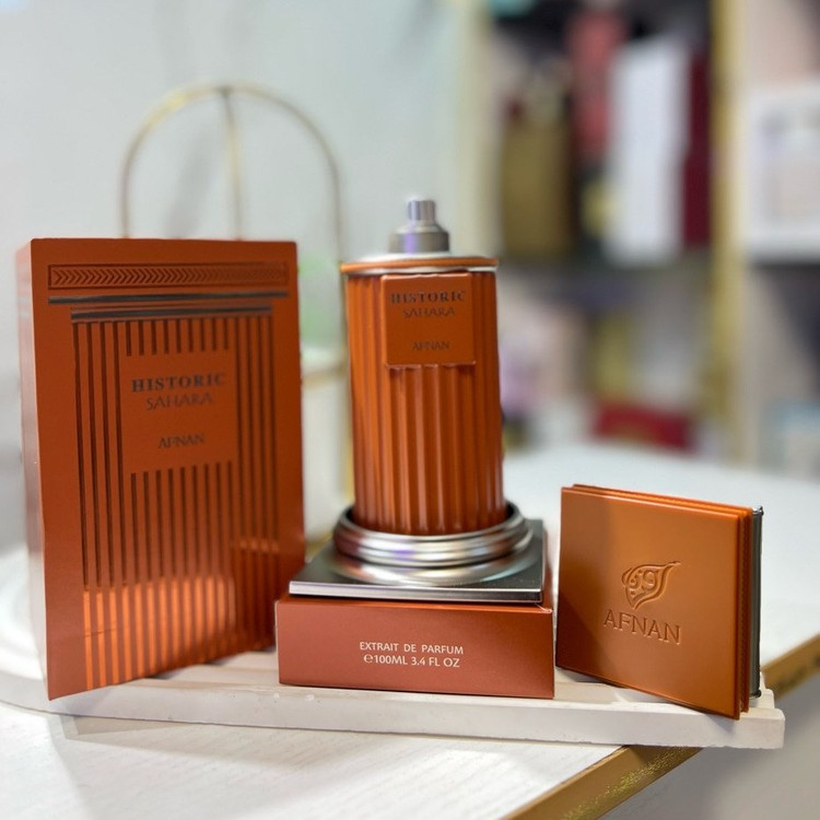 عطر ادوپرفیوم افنان هیستوریک صحرا حجم ۱۰۰ میلیلیتر رایحه گرم و شیرین